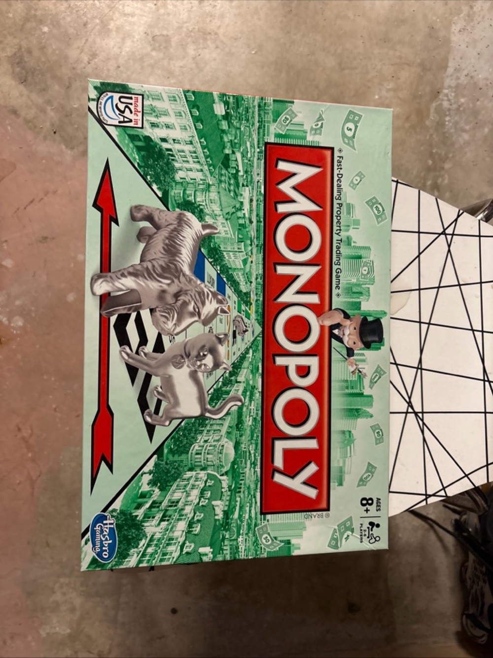 MONOPOLY Board Game Classic Cat Token 2014 Special Edition by Hasbro